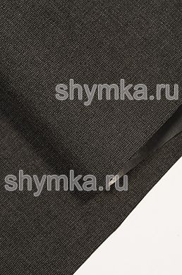 Ткань Оксфорд 600D 430г/кв.м водоотталкивающая 
ПВХ СНЕГ ЧЕРНАЯ №3 ширина 1,45м