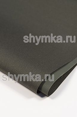 Ткань Оксфорд 600D 380г/кв.м водоотталкивающая 
ПВХ ХАКИ №328 ширина 1,45м