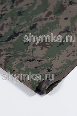 Ткань Оксфорд КОРДУРА 900D 310г/кв.м водоотталк. 
1000PU КАМУФЛЯЖ ПИКСЕЛЬ ЗЕЛЕНЫЙ ширина 1,4м