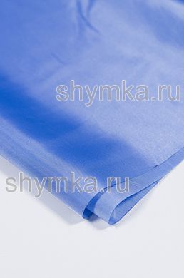 Ткань подкладочная Таффета 190Т 55г/кв.м 
НЕБЕСНО-ГОЛУБАЯ ширина 1,45м