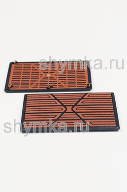 Подпятник пластиковый с резиновыми вставками 