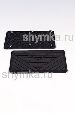 Подпятник пластиковый с резиновыми вставками 