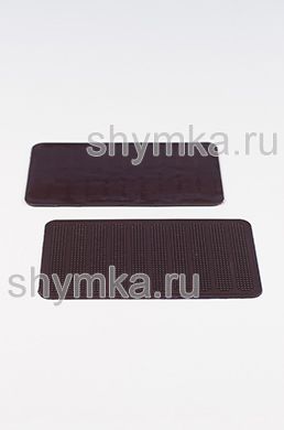 Подпятник резиновый КОРИЧНЕВЫЙ 
толщина 3мм размер 14,5х24,5см