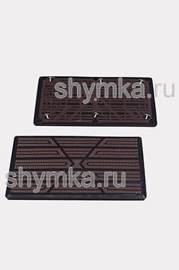 Подпятник пластиковый с резиновыми вставками 