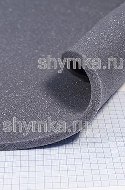 Поролон рулонный Огнестойкий М-25-40 ГРАФИТ
толщина 14мм ширина 1,5м