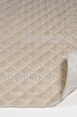 Термостежка КВАДРАТ 35х35мм синтепон Standart 
100г/кв.м + подкладка 190Т ТЕМНО-БЕЖЕВАЯ