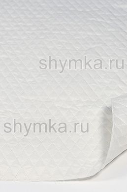 Термостежка МИНИ-РОМБ 35х20мм синтепон Standart 
80г/кв.м на спан. + подкладка 170Т СЛОНОВАЯ КОСТЬ