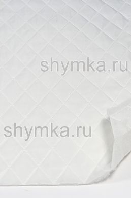 Термостежка РОМБ 75х50мм синтепон Standart 
100г/кв.м + подкладка 170Т МОЛОЧНАЯ ширина 1,45м