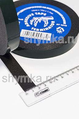 Скотч Terminator двусторонний на вспененной основе 
ЧЕРНЫЙ толщина 1,1мм ширина 19мм длина 10м