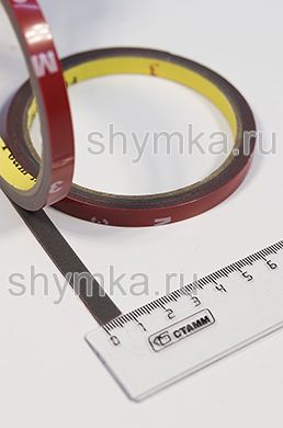 Скотч 3 М (не оригинал) двусторонний 
толщина 1мм ширина 8мм длина 3м