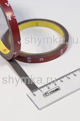 Скотч 3 М (не оригинал) двусторонний 
толщина 1мм ширина 10мм длина 3м