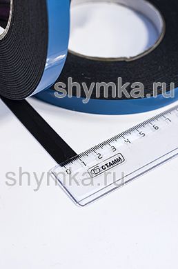 Скотч Pilot двусторонний на вспененной основе 
ЧЕРНЫЙ толщина 1,2мм ширина 12мм длина 10м