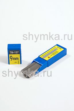 Пачка металлических лезвий TM-157
ширина 9мм угол кончика лезвия 60° 50 лезвий