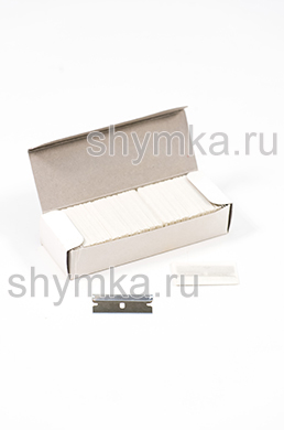 Пачка металлических лезвий GEM АНАЛОГ 
для скрапера 100 лезвий