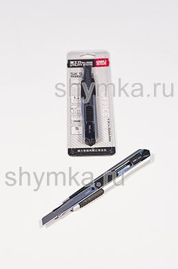 Нож для плёнок DELI SK 5 ширина лезвия 9мм угол кончика лезвия 60°