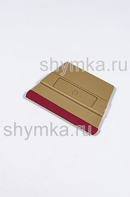 Ракель ТРАПЕЦИЯ на магните с ЗАМШЕВОЙ накладкой
длина 95мм ширина 70мм