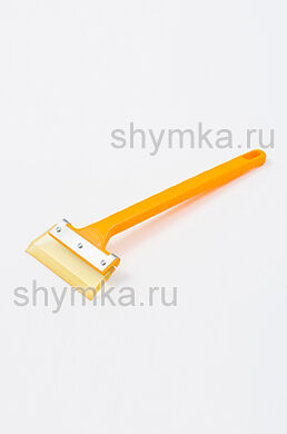 Выгонка-скребок силиконовый ЖЕЛТЫЙ
длинная ручка