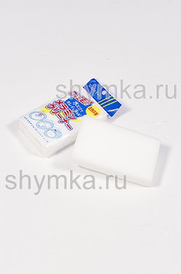 Меламиновая Губка
размер 100х60х20мм Китай