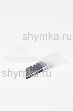 Пачка металлических лезвий ПРЯМЫЕ
угол кончика лезвия 50° для ножа SHARK 10 лезвий