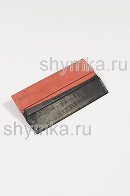 Ракель резиновый двусторонний КРАСНО-ЧЕРНЫЙ
ширина 65мм длина 130мм
