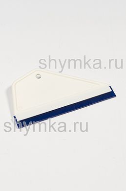 Ракель БЕЛЫЙ с полиуретановой вставкой трапеция
Flexble длина 150мм ширина 85мм