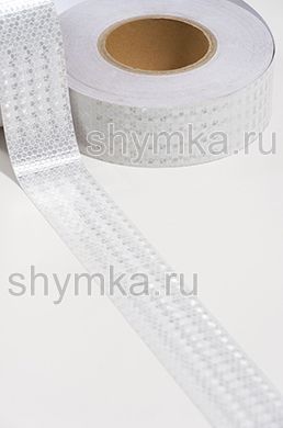 Лента светоотражающая самоклеящаяся 
Стандарт БЕЛАЯ ширина 50мм