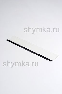 Выгонка БЕЛАЯ с резиновой вставкой GT 149 
длина 300мм ширина 60мм