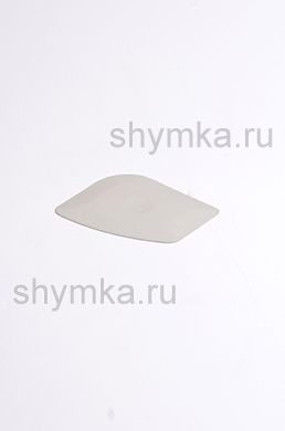 Выгонка LIL CHIZ.LER БЕЛАЯ лекальная GT 083 
длина 75мм ширина 55мм толщина 1-2мм