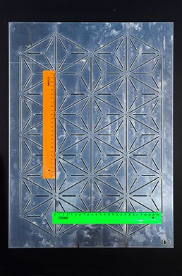 Трафарет 28-3 размер 400х550мм толщина 1мм