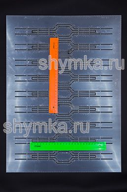 Трафарет 18-1 размер 400х550мм толщина 1мм