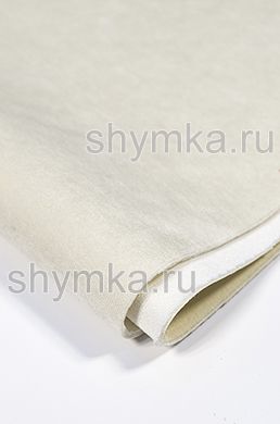 Велюр Стандарт СЛОНОВАЯ КОСТЬ 
на флисе толщина 2,5мм ширина 1,4м