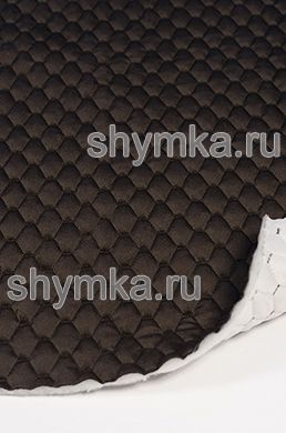 Велюр Стандарт ШОКОЛАДНЫЙ 
на синтепоне 100г/кв.м на дублерине 
СТЕГАННЫЙ ШОКОЛАДНОЙ ниткой СОТА