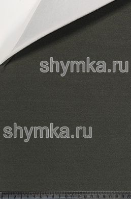 Велюр на поролоне 5мм на спанбонде 
STRONG СЕРО-ЗЕЛЕНЫЙ ширина 1,3м
