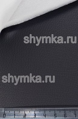 Винилискожа PVC-0,8 на поролоне на спанбонде 
ЧЕРНАЯ толщина 5,8мм ширина 1,4м