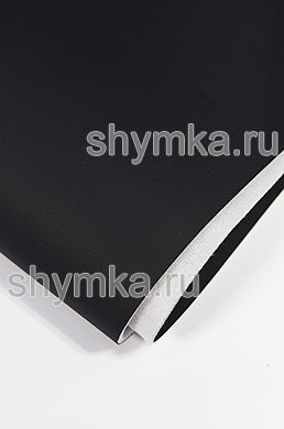 Винилискожа Наппа на поролоне 3мм (ТРИ!!!)
на спанбонде ЧЕРНАЯ толщина 3,65мм ширина 1,4м