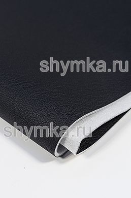 Винилискожа Орегон на поролоне 3мм (ТРИ!!!) 
на спанбонде ЧЕРНАЯ NEW толщина 3,6мм ширина 1,4м