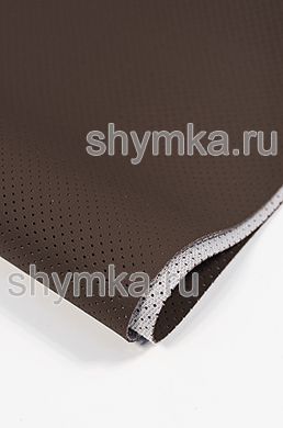 Винилискожа Швайцер Наппа с перфорацией 1015 
WILD BROWN ширина 1,4м толщина 0,95мм