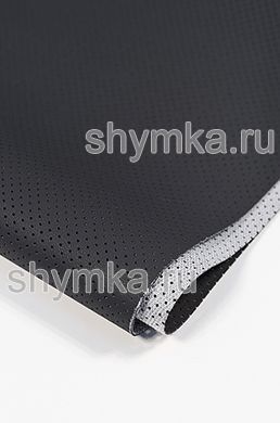 Винилискожа Швайцер Наппа с перфорацией 1018 
ANTHRACITE ширина 1,4м толщина 0,95мм