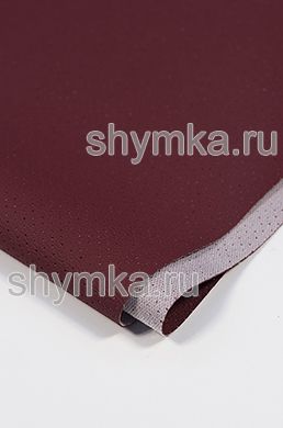 Винилискожа Швайцер БМВ с перфорацией 4012 LEATHER RED ширина 1,4м толщина 0,95мм