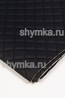Винилискожа Орегон на поролоне 5мм
на черном спанбонде 60г/кв.м ЧЕРНАЯ стеганная
ЧЕРНОЙ ниткой КВАДРАТ НЕО 35х35мм
