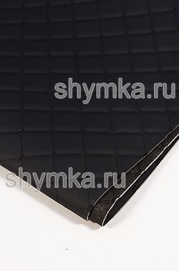 Винилискожа Орегон на поролоне 3мм
на черном спанбонде 60г/кв.м ЧЕРНАЯ стеганная
ЧЕРНОЙ ниткой КВАДРАТ НЕО 35х35мм