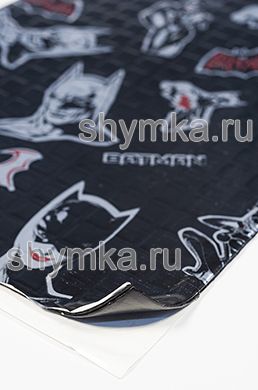 Вибролист X-mat Batman B-4 толщина 4мм лист 0,27х0,37м Вибролист X-mat Batman B-4 толщина 4мм лист 0,27х0,37м