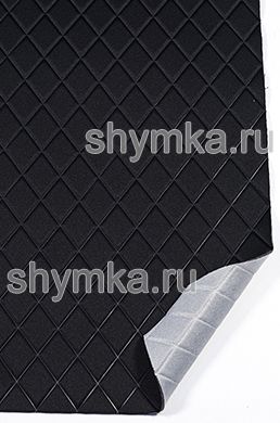 Вставка 540х480мм Жаккард на поролоне 2,5мм на сетке
Сикст ЧЕРНЫЙ с термотиснением РАУТ